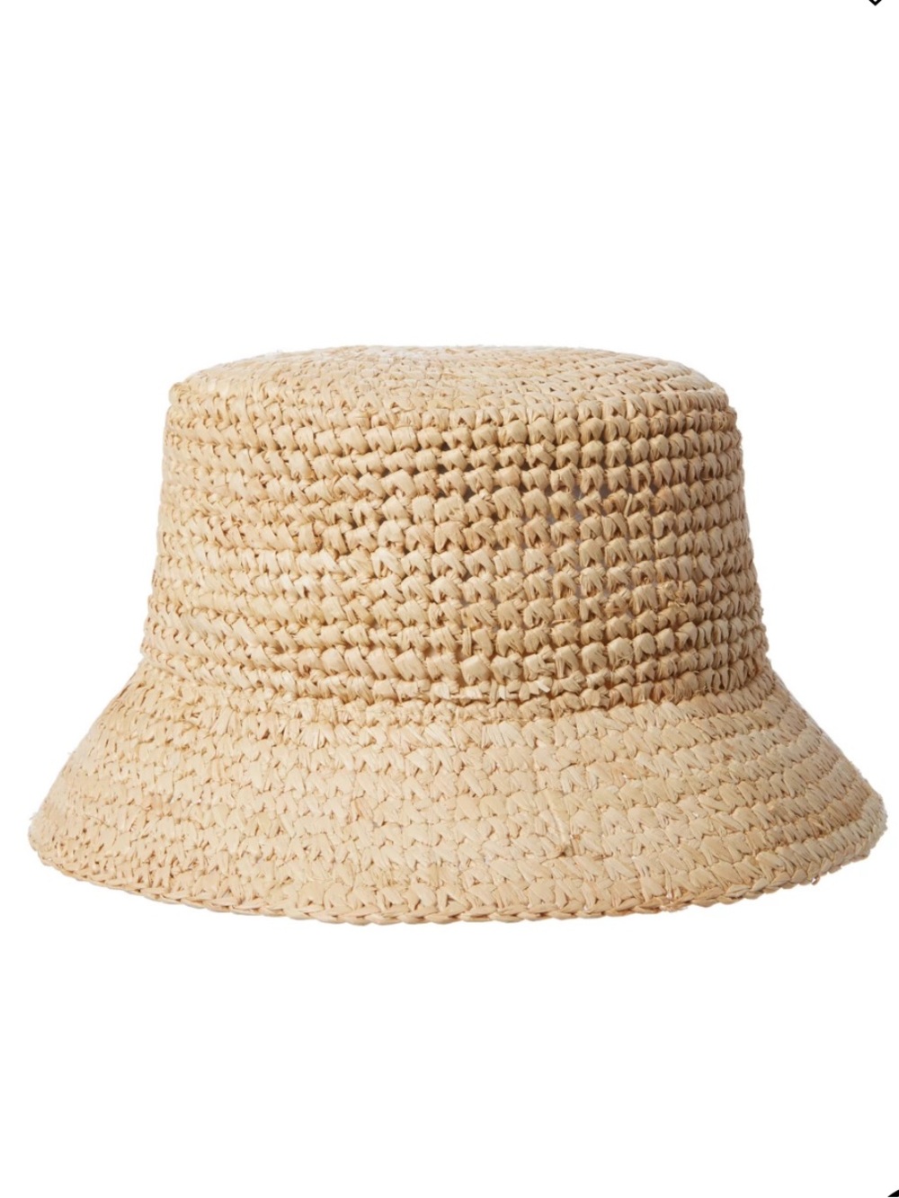 Summerful Coast Raffia Bucket Hat | UPF 40 | One Size | NWOT